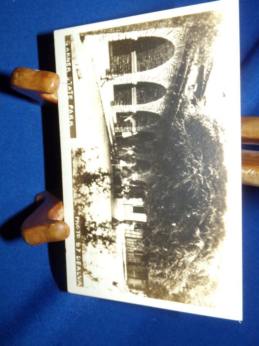 Vintage Garner State Park, Concan, Texas Real Photo Postcard (RPPC) - Unposted